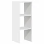 Librería apilable madera contrachapada blanca 30x30x80 cm by , Lockers and storage cabinets - Ref: Foro24-858803, Price: 48,6...
