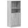 Set de muebles de cocina 3 pzas madera ingeniería gris sonoma von , Regale und Regale - Ref: Foro24-3324156, Preis: 278,84 €,...