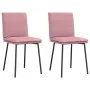 Sillas de comedor 2 unidades terciopelo rosa von , Essstühle - Ref: Foro24-4101248, Preis: 92,13 €, Rabatt: %