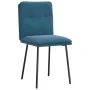 Sillas de comedor 2 unidades terciopelo azul by , dining chairs - Ref: Foro24-4101319, Price: 87,81 €, Discount: %