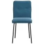 Sillas de comedor 2 unidades terciopelo azul by , dining chairs - Ref: Foro24-4101319, Price: 87,81 €, Discount: %