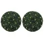 Bolas de boj artificial con luces LED 2 unidades 52 cm by , artificial flora - Ref: Foro24-3335897, Price: 133,40 €, Discount: %
