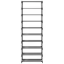 Zapatero 10 niveles gris 54x28x158 cm tejido no tejido by , Shoe racks and shoe organizers - Ref: Foro24-4100624, Price: 26,8...