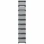 Zapatero 10 niveles gris 54x28x158 cm tejido no tejido by , Shoe racks and shoe organizers - Ref: Foro24-4100624, Price: 26,8...