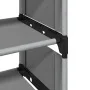 Zapatero 10 niveles gris 54x28x158 cm tejido no tejido by , Shoe racks and shoe organizers - Ref: Foro24-4100624, Price: 26,8...
