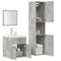 Juego muebles de baño 4 pzas madera contrachapada gris hormigón by , Bathroom furniture - Ref: Foro24-3324898, Price: 211,12 ...