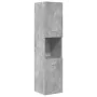 Juego muebles de baño 4 pzas madera contrachapada gris hormigón by , Bathroom furniture - Ref: Foro24-3324898, Price: 211,12 ...