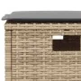 Set comedor de jardín 5 pzas con cojines ratán sintético beige von , Gartensets - Ref: Foro24-365423, Preis: 228,84 €, Rabatt: %