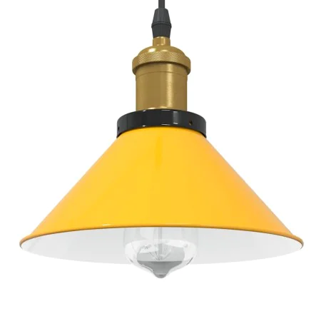 Lámpara colgante regulable altura E27 amarillo brillante Ø 22cm von , Lampen - Ref: Foro24-4103447, Preis: 29,10 €, Rabatt: %