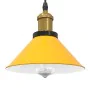 Lámpara colgante regulable altura E27 amarillo brillante Ø 22cm von , Lampen - Ref: Foro24-4103447, Preis: 29,10 €, Rabatt: %