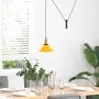 Lámpara colgante regulable altura E27 amarillo brillante Ø 22cm von , Lampen - Ref: Foro24-4103447, Preis: 29,10 €, Rabatt: %