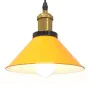 Lámpara colgante regulable altura E27 amarillo brillante Ø 22cm von , Lampen - Ref: Foro24-4103447, Preis: 29,10 €, Rabatt: %