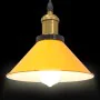 Lámpara colgante regulable altura E27 amarillo brillante Ø 22cm von , Lampen - Ref: Foro24-4103447, Preis: 29,10 €, Rabatt: %
