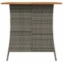 Set comedor de jardín 5 piezas con cojines ratán sintético gris by , Garden sets - Ref: Foro24-365421, Price: 228,84 €, Disco...