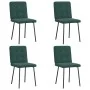 Sillas de comedor 4 unidades terciopelo verde oscuro von , Essstühle - Ref: Foro24-3315159, Preis: 158,50 €, Rabatt: %