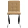 Sillas de comedor 4 unidades terciopelo marrón von , Essstühle - Ref: Foro24-3315165, Preis: 158,38 €, Rabatt: %
