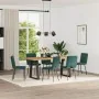 Sillas de comedor 6 unidades terciopelo verde oscuro de , Sillas de comedor - Ref: Foro24-3315429, Precio: 236,57 €, Descuent...