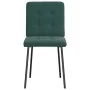 Sillas de comedor 6 unidades terciopelo verde oscuro de , Sillas de comedor - Ref: Foro24-3315429, Precio: 236,57 €, Descuent...