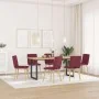 Sillas de comedor 6 unidades tela rojo tinto von , Essstühle - Ref: Foro24-3315441, Preis: 288,54 €, Rabatt: %