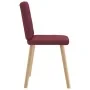 Sillas de comedor 6 unidades tela rojo tinto von , Essstühle - Ref: Foro24-3315441, Preis: 288,54 €, Rabatt: %