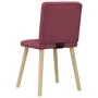 Sillas de comedor 6 unidades tela rojo tinto von , Essstühle - Ref: Foro24-3315441, Preis: 288,54 €, Rabatt: %