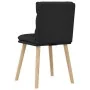 Sillas de comedor 2 unidades tela negro by , dining chairs - Ref: Foro24-4101295, Price: 109,95 €, Discount: %