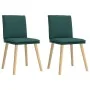 Sillas de comedor 2 unidades tela verde oscuro von , Essstühle - Ref: Foro24-4101260, Preis: 109,08 €, Rabatt: %