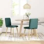 Sillas de comedor 2 unidades tela verde oscuro von , Essstühle - Ref: Foro24-4101260, Preis: 109,08 €, Rabatt: %