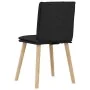 Sillas de comedor 2 unidades tela negro de , Sillas de comedor - Ref: Foro24-4101257, Precio: 109,08 €, Descuento: %