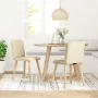 Sillas de comedor 2 unidades tela color crema von , Essstühle - Ref: Foro24-4101262, Preis: 109,08 €, Rabatt: %