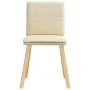 Sillas de comedor 2 unidades tela color crema von , Essstühle - Ref: Foro24-4101262, Preis: 109,08 €, Rabatt: %