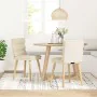 Sillas de comedor 2 unidades lino de , Sillas de comedor - Ref: Foro24-4101304, Precio: 116,70 €, Descuento: %