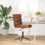 Silla de comedor de cuero sintético marrón de , Sillas de comedor - Ref: Foro24-4101306, Precio: 66,54 €, Descuento: %