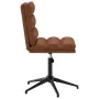 Silla de comedor de cuero sintético marrón de , Sillas de comedor - Ref: Foro24-4101306, Precio: 66,54 €, Descuento: %