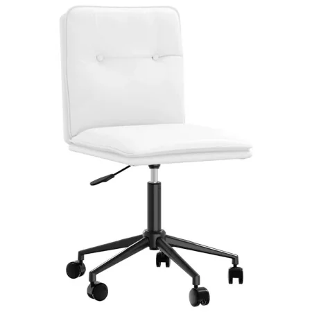 Silla de comedor de cuero sintético blanco by , dining chairs - Ref: Foro24-4101325, Price: 62,81 €, Discount: %