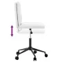Silla de comedor de cuero sintético blanco by , dining chairs - Ref: Foro24-4101325, Price: 62,81 €, Discount: %