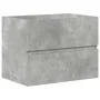 Set muebles de baño 2 piezas madera contrachapada gris hormigón de , Muebles de baño - Ref: Foro24-3324914, Precio: 183,21 €,...