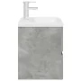 Set muebles de baño 2 piezas madera contrachapada gris hormigón de , Muebles de baño - Ref: Foro24-3324914, Precio: 183,21 €,...
