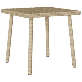 Mesa centro jardín rectangular beige 40x40x37cm ratán sintético by , Garden tables - Ref: Foro24-4104048, Price: 29,40 €, Dis...