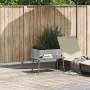 Mesa centro jardín rectangular gris 80x40x37cm ratán sintético by , Garden tables - Ref: Foro24-4104057, Price: 40,49 €, Disc...
