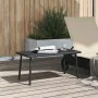 Mesa centro jardín rectangular negra 80x40x37cm ratán sintético by , Garden tables - Ref: Foro24-4104055, Price: 41,35 €, Dis...