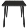 Mesa centro jardín rectangular negra 80x40x37cm ratán sintético by , Garden tables - Ref: Foro24-4104055, Price: 41,35 €, Dis...
