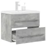 Set muebles de baño 2 piezas madera contrachapada gris hormigón by , Bathroom furniture - Ref: Foro24-3324961, Price: 187,61 ...