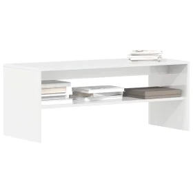 Mueble de TV madera contrachapada blanco brillante 100x40x40 cm von , TV-Möbel - Ref: Foro24-861118, Preis: 47,54 €, Rabatt: %