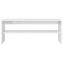 Mueble de TV madera contrachapada blanco brillante 100x40x40 cm von , TV-Möbel - Ref: Foro24-861118, Preis: 47,52 €, Rabatt: %