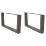Patas para mesa de comedor en forma de V 2 uds acero natural von , Tischbeine - Ref: Foro24-4012619, Preis: 70,35 €, Rabatt: %