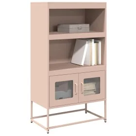Aparador de acero rosa 68x39x123 cm von , Sideboards - Ref: Foro24-853369, Preis: 112,31 €, Rabatt: %