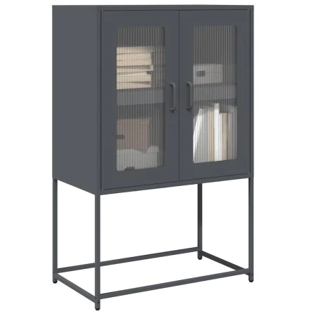 Aparador de acero gris antracita 68x39x107 cm von , Sideboards - Ref: Foro24-853376, Preis: 96,27 €, Rabatt: %