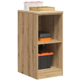 Armario de almacenamiento para garaje Roble Artesano 40x51x85cm by , Armarios industriales - Ref: Foro24-860543, Price: 56,27...