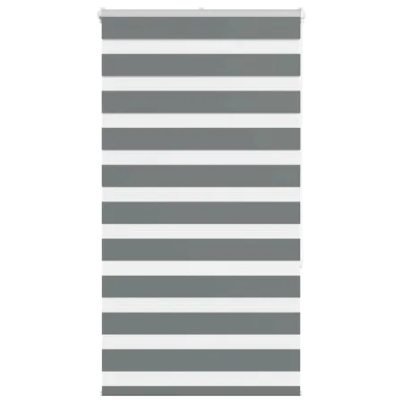 Estor cebra gris oscuro 85x150cm tejido ancho 80,9 cm poliéster de , Persianas y estores - Ref: Foro24-4014128, Precio: 26,69...